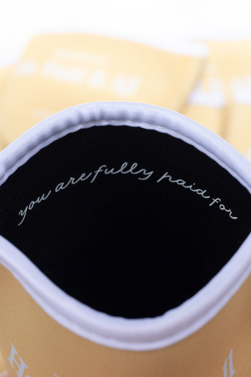 Large 2 Pack | He Paid It All Coffee Sleeves